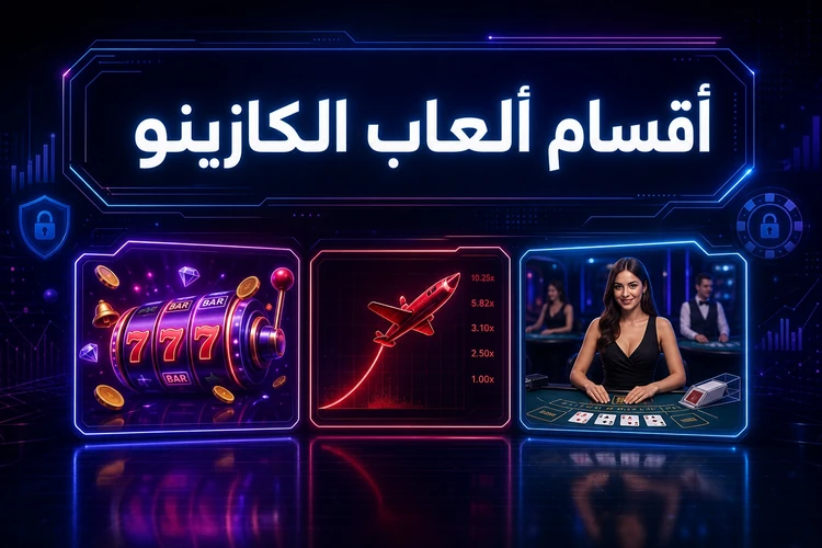 أقسام ألعاب الكازينو